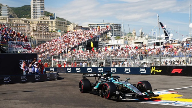Mercedes retira su recurso contra la penalización a Russell en el Gran Premio de Mónaco