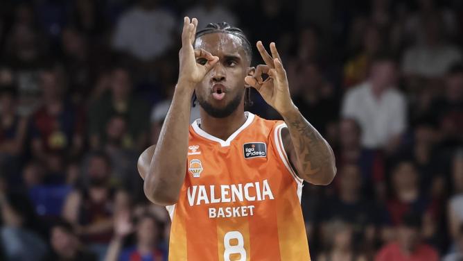 El Valencia Basket le gana la Liga Endesa al Barça en el 4º partido y en el Palau Blaugrana