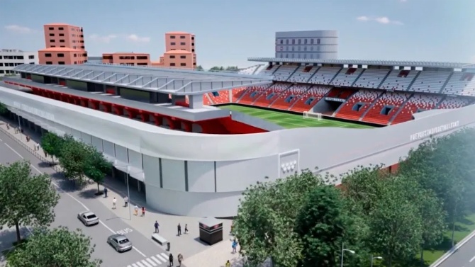 Desvelado el nuevo Vallecas: 60 millones, 4.000 espectadores más y adiós al famoso muro
