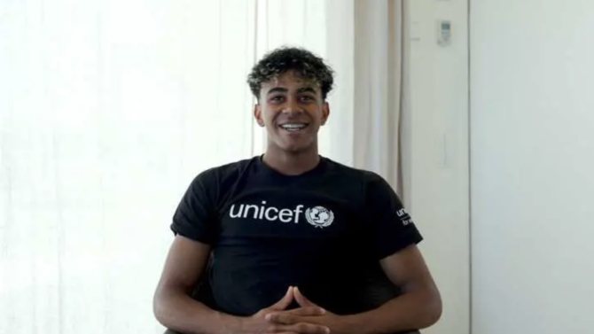 Lamine Yamal, nuevo Embajador de Buena Voluntad de UNICEF en defensa de la infancia
