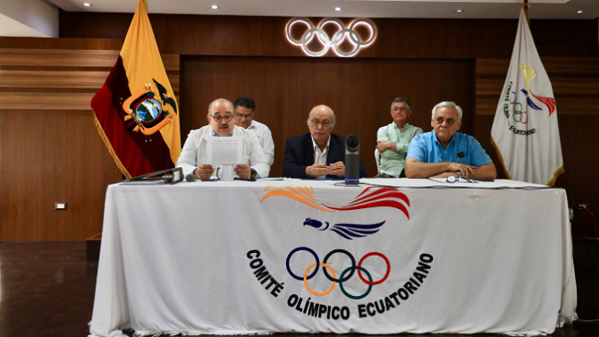 F: Comit&eacute; Ol&iacute;mpico Ecuatoriano