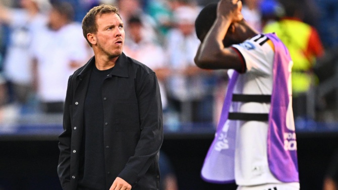 Nagelsmann no dimite y tilda de 'auténtico escándalo' la anulación del gol de Tah