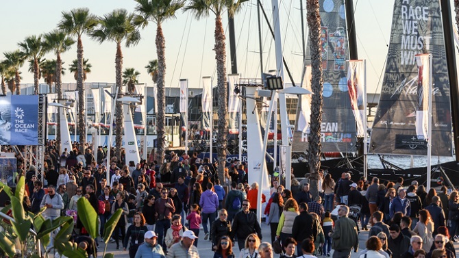 La salida de The Ocean Race 2027, reconocida como de Excepcional Interés Público