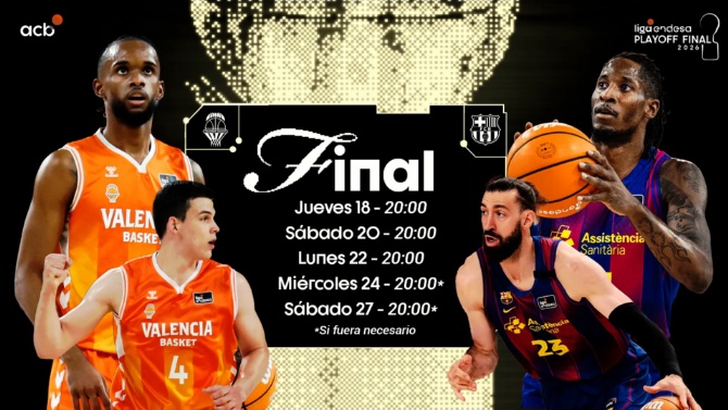 Valencia Basket y Barça se miden en un Playoff Final por el título 23 años después
