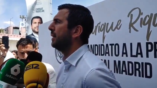 La seguridad de Valdebebas invitó a Riquelme a abandonar la ciudad deportiva después de votar
