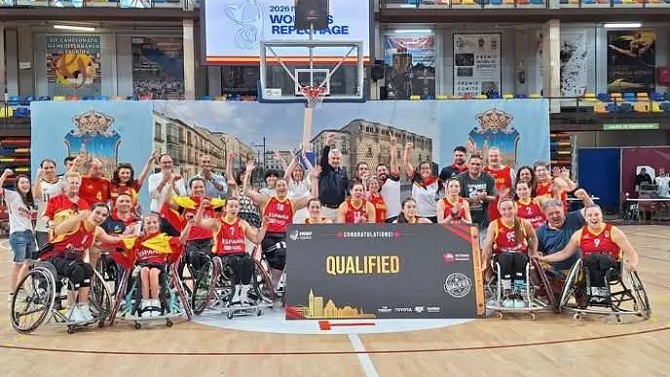 La selección femenina se clasifica para el Mundial de Baloncesto en Silla de Ruedas