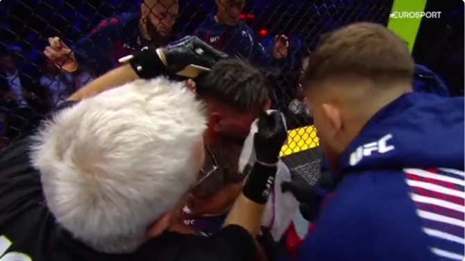 La brutal pelea de Topuria y Justin Gaethje deja a los dos suspendidos durante 180 días