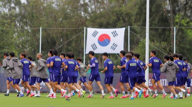 La Policía mexicana derriba un dron que sobrevoló el entrenamiento de Corea del Sur