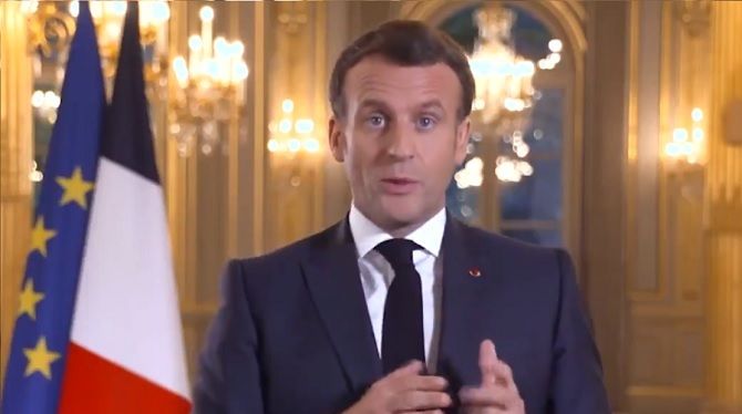 F: Emmanuel Macron (Twitter)