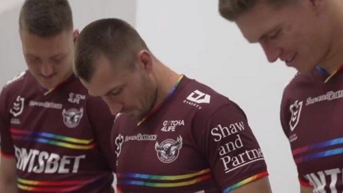 F: Twitter Manly Sea Eagles