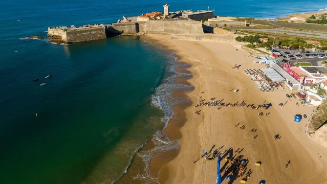 Im&aacute;genes desde donde se realiza la prueba de nataci&oacute;n del Swim GP Oeiras-Cascais / SWIM GP OEIRAS-CASCAIS