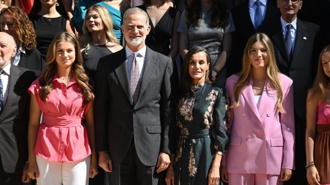 La Familia Real española al completo en Nueva York en la final del Mundial entre España y Argentina
