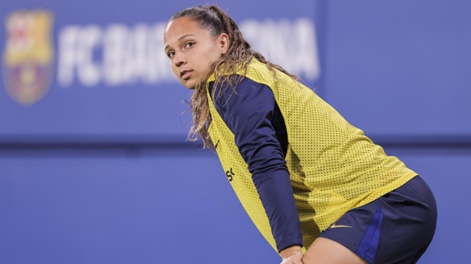 La central Martina Fernández regresa al Barça tras jugar durante año y medio en el Everton