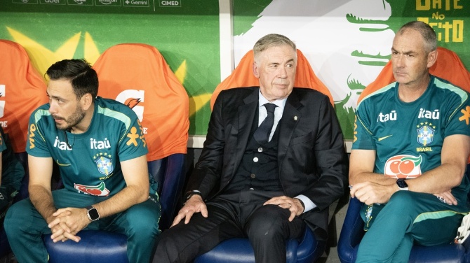 Ancelotti anuncia la renovación tras reunirse con la Confederación Brasileña de Fútbol