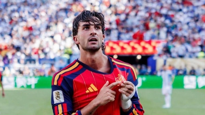 Ferran Torres, en la final del Mundial / Instagram @ferrantorres