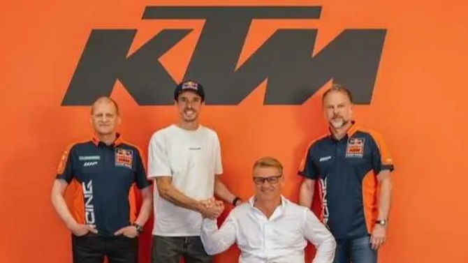 Álex Márquez competirá con el equipo oficial de KTM en MotoGP a partir de 2027