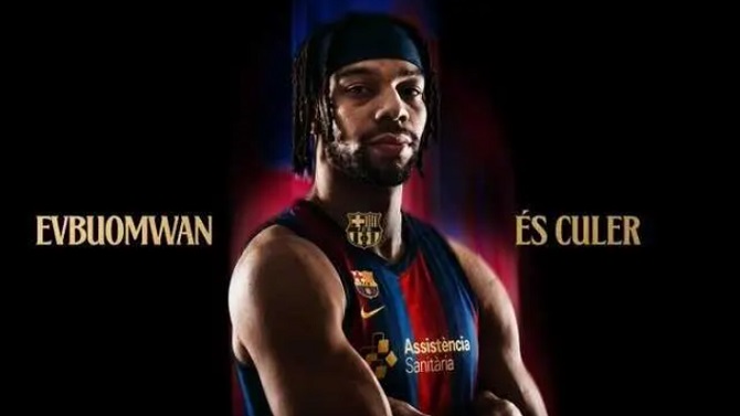 El Barça ficha al ala-pívot británico Tosan Evbuomwan para las próximas dos temporadas