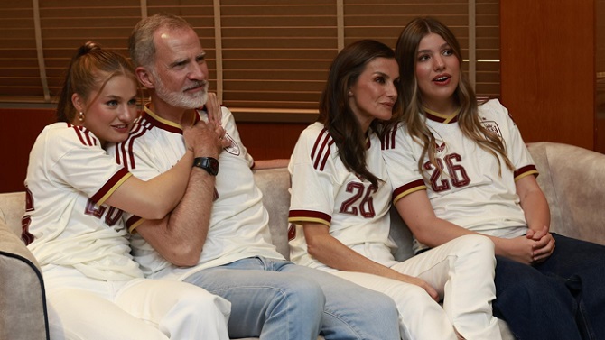 Los Reyes irán a la final del Mundial junto con la Princesa Leonor y la Infanta Sofía