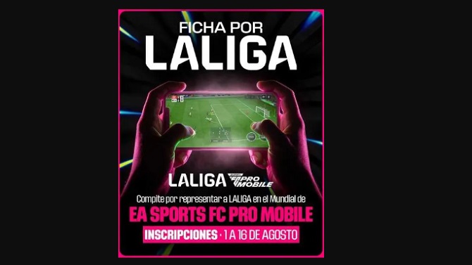 LaLiga y EA SPORTS lanzan LaLiga FC Pro Mobile, su primera competición oficial para móviles