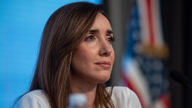 La vicepresidenta argentina llama 