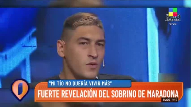 El sobrino de Maradona cuenta cómo fueron sus últimos días:
