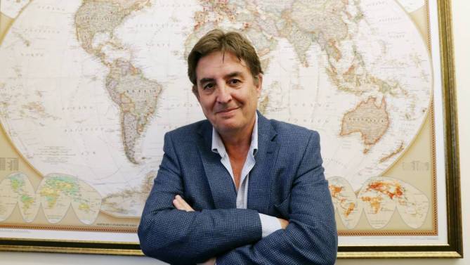 Luis Garc&iacute;a Montero, director del Instituto Cervantes  //  Pepe Andr&eacute;s - DIARIO AS