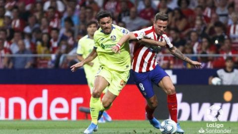 Jorge Molina fue expulsado (Foto: LaLiga). Jorge Molina fue expulsado (Foto: LaLiga).