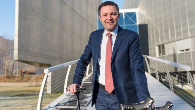 David Lappartient, presidente de la UCI / uci.org David Lappartient, presidente de la UCI / uci.org