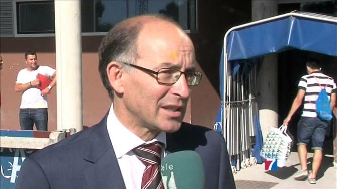 Javier Landeta, presidente / captura Youtu.be