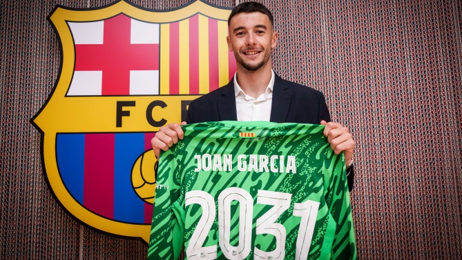 Joan Garc&iacute;a / FCB