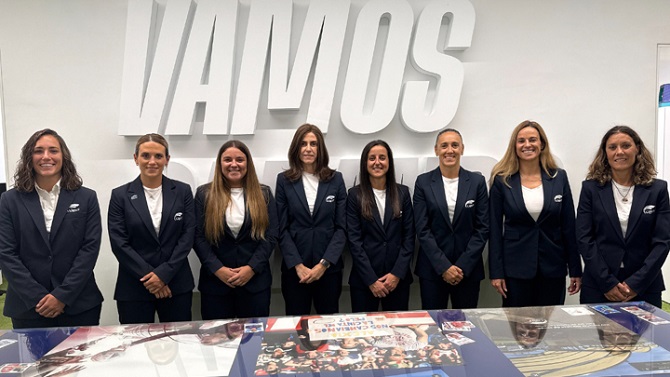 Las directoras de partido de Liga F ultiman la preparación para el inicio de la temporada