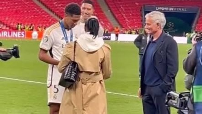 La madre de Bellingham tenía un deseo en 2024: fotografiarse con Mourinho