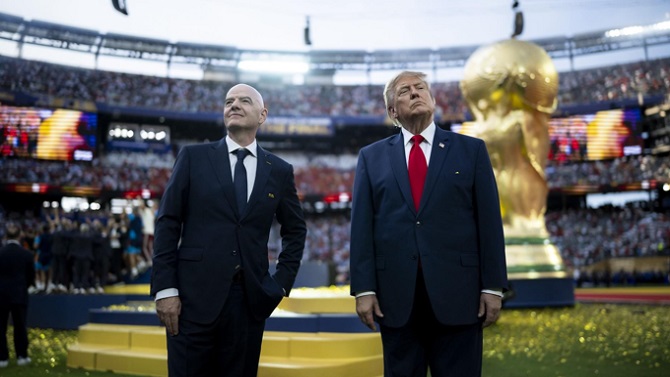 La FIFA niega que Gianni Infantino haya pedido ayuda a Donald Trump: