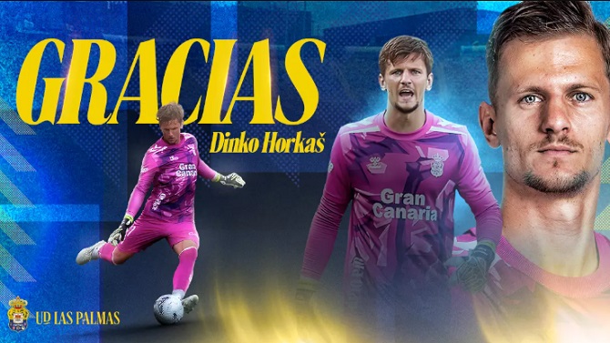 La UD Las Palmas traspasa al guardameta croata Dinko Horkas al Al-Wasl emiratí