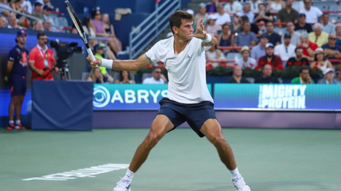 Rafa Jódar atropella al chileno Alejandro Tabilo y pasa a octavos en el Abierto de Cincinnati