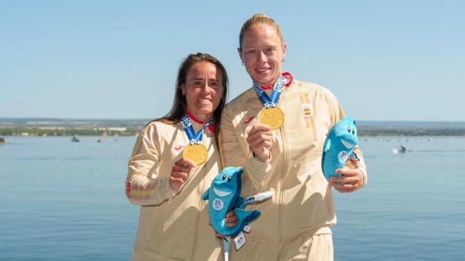 Miriam Vega e Isabel Contreras ganan el 2° oro para España en los Juegos Mediterráneos