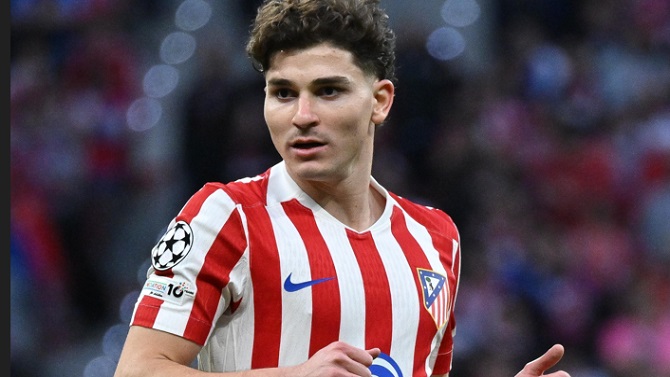 Julián Alvarez lleva 3 días sin entrenar y no viajará con el Atlético para jugar ante el Sevilla