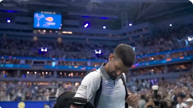Djokovic pierde en primera ronda del US Open ante el argentino Navone y rompe a llorar