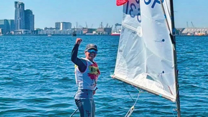España conquista la Copa de Naciones en el Europeo de Optimist con Lluc Bestard