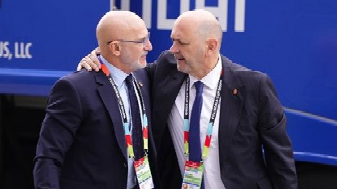 Louzán y De la Fuente visitarán Ceuta para mostrar el apoyo del fútbol español a la ciudad