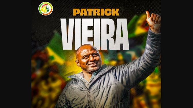 Patrick Vieira, ex jugador internacional con Francia, nuevo seleccionador de Senegal