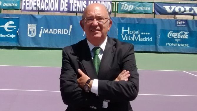 Miguel D&iacute;az, presidente de la Espa&ntilde;ola