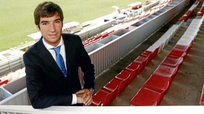 Ignació Mas Bagà, presidente del club Ignació Mas Bagà, presidente del club