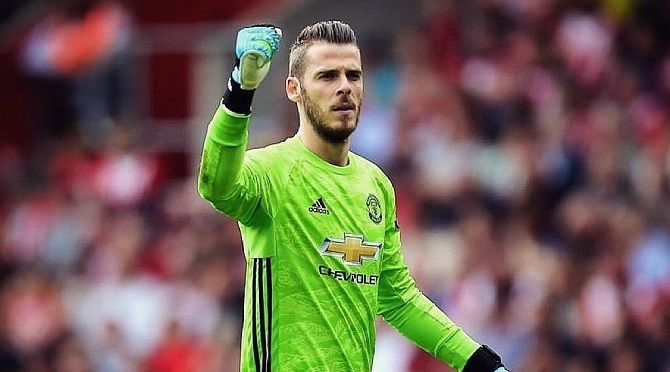 F: David De Gea (Twitter)