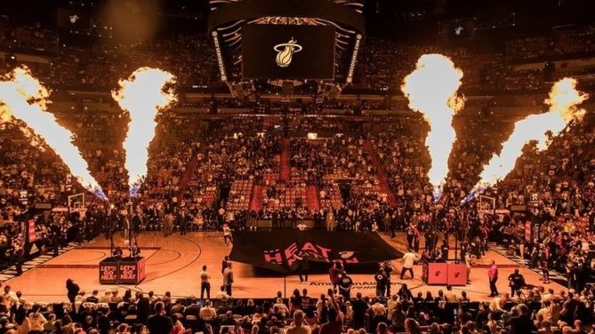 Estadio del Miami Heat (Twitter @AAarena)