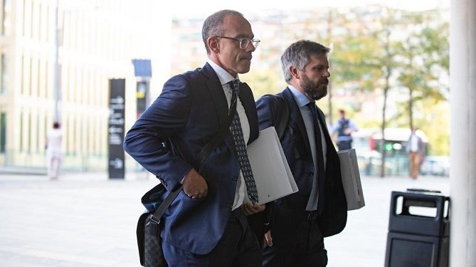 Entrada al juicio de Neymar y el FC Barcelona de los abogados del jugador (Manel Montilla - Manel Montilla)