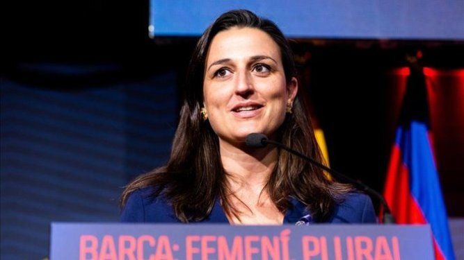 Maria Teixidor, en su epoca de directiva del Bar&ccedil;a | FCB