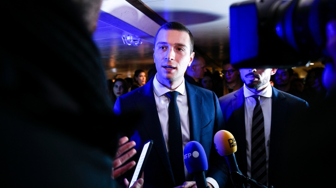 Jordan Bardella / F. Shutterstock