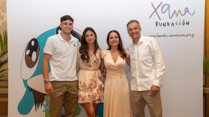 Pacho y Sira Mart&iacute;nez, Elena Cullell y Luis Enrique Mart&iacute;nez, patronos fundadores de la Fundaci&oacute;n Xana / Fundaci&oacute;n Xana