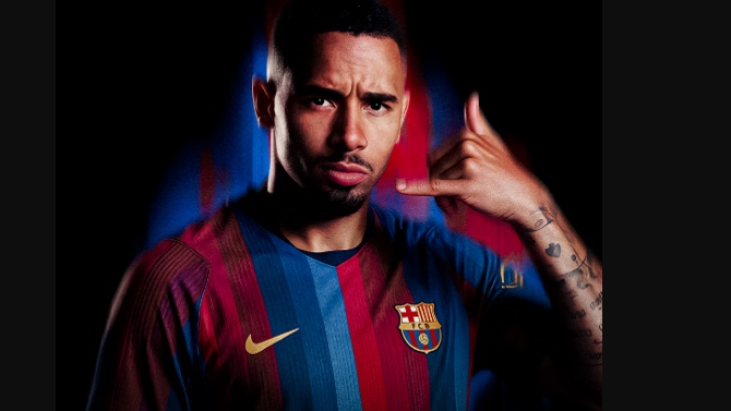 Gabriel Jesus ya es oficialmente nuevo jugador del FC Barcelona hasta 2029